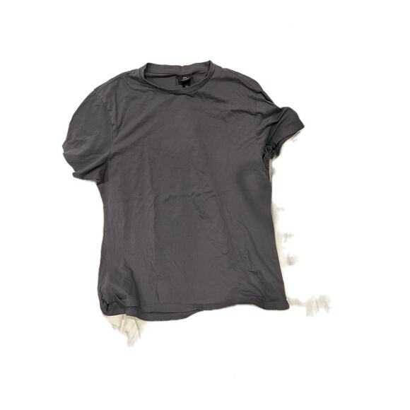 H&M Khaki Green Regular Fit Tee Shirt Mens L - Picture 1 of 3